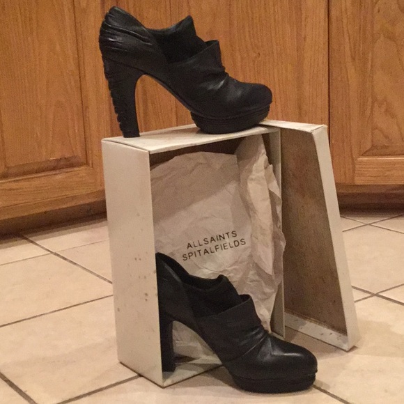 All Saints BLACK Spitalfields Sigmas Boot - Picture 2 of 11